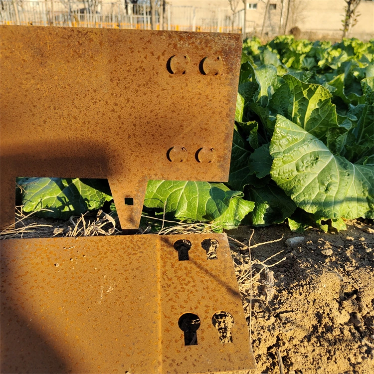 Metal Round Corten Steel Lawn Edging