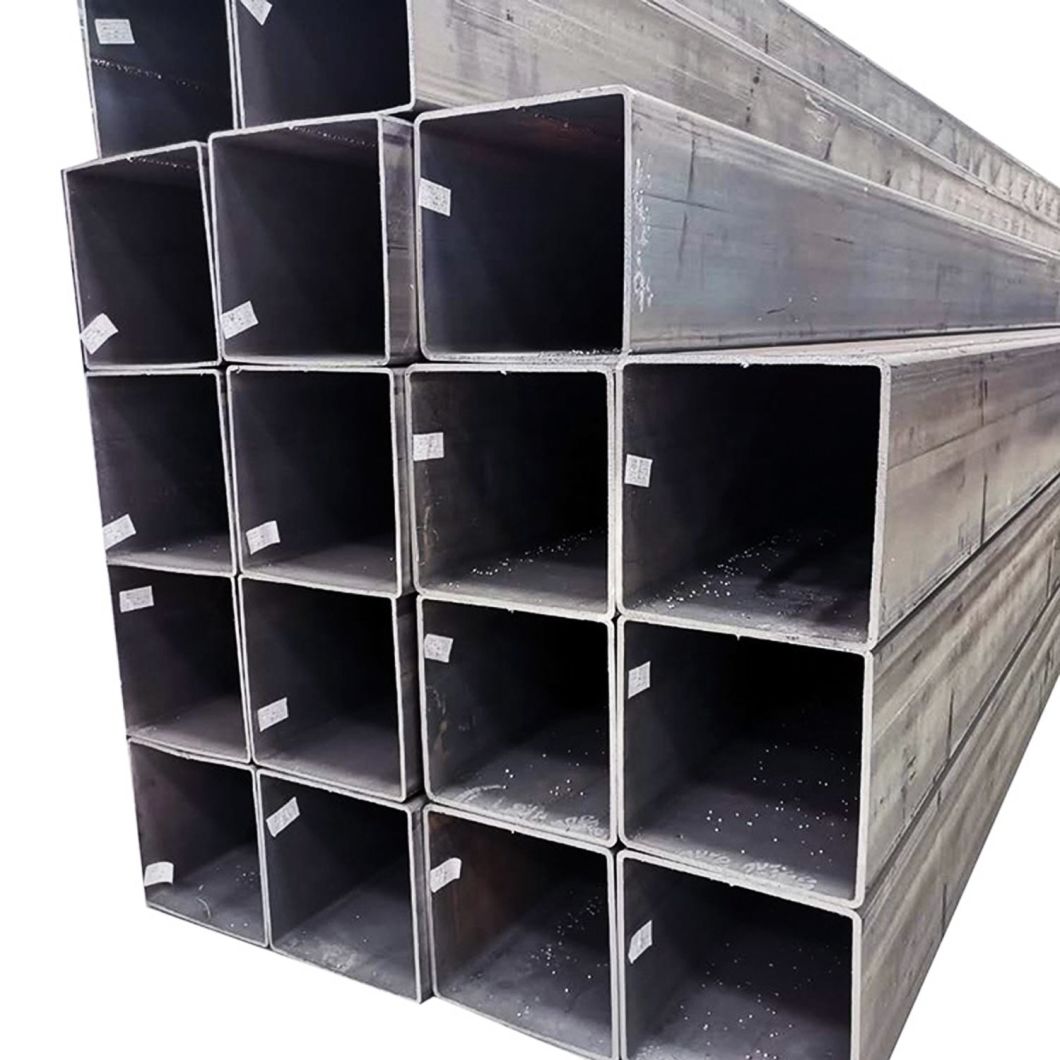 Galvanized Welded Rectangular/Square Steel Pipe/Tube/40X40 75X75 Hollow Section Weight Ms Square Pipe