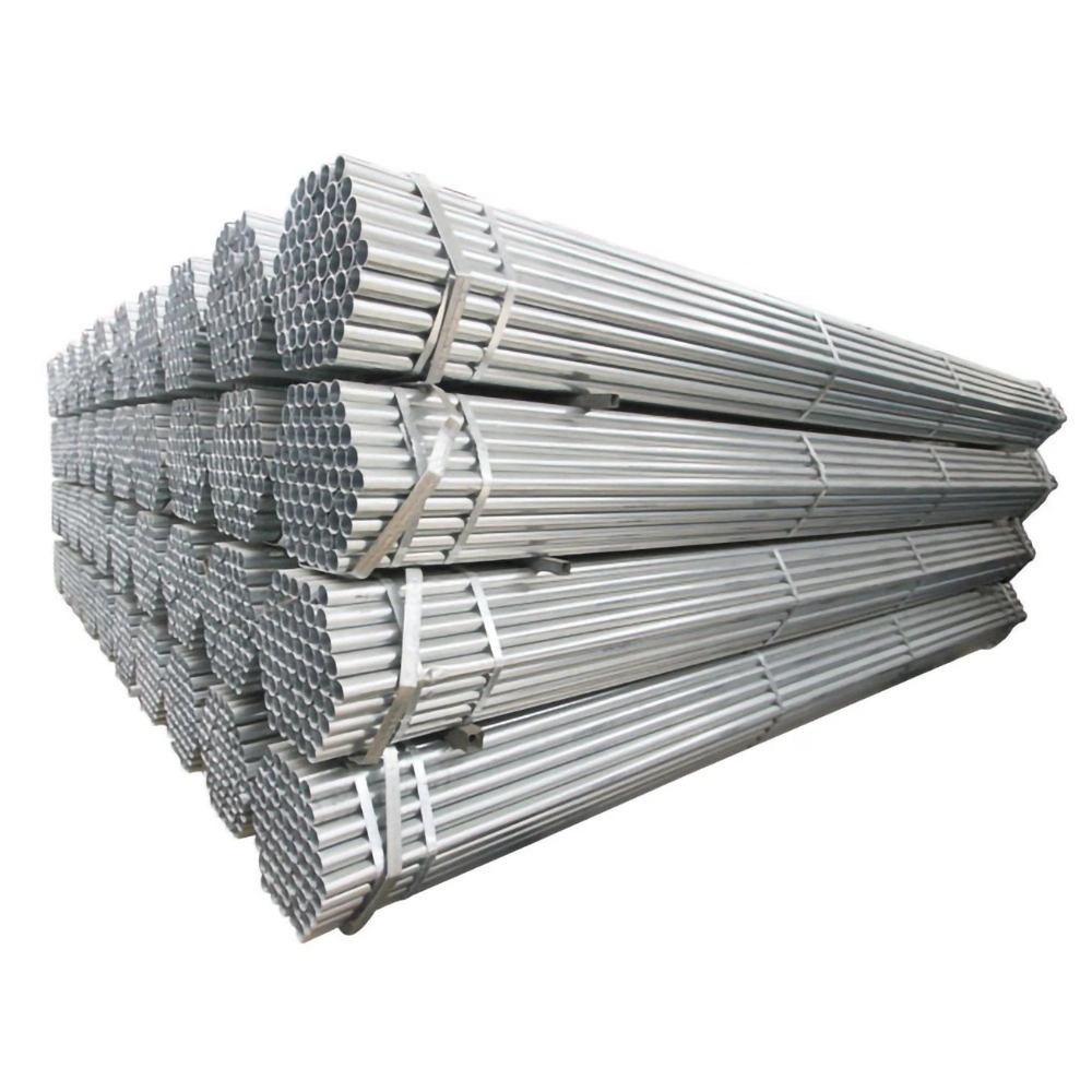 Hot Dipped Pre 6 Meter 12 FT 1.5 Inch 4 Inch Galvanized Steel Square Round Tube Pipes