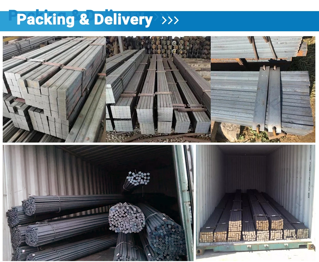 Ck10, Ck15, Ck22, Ck25 Mild Steel Square Bar Price Square Iron Bar