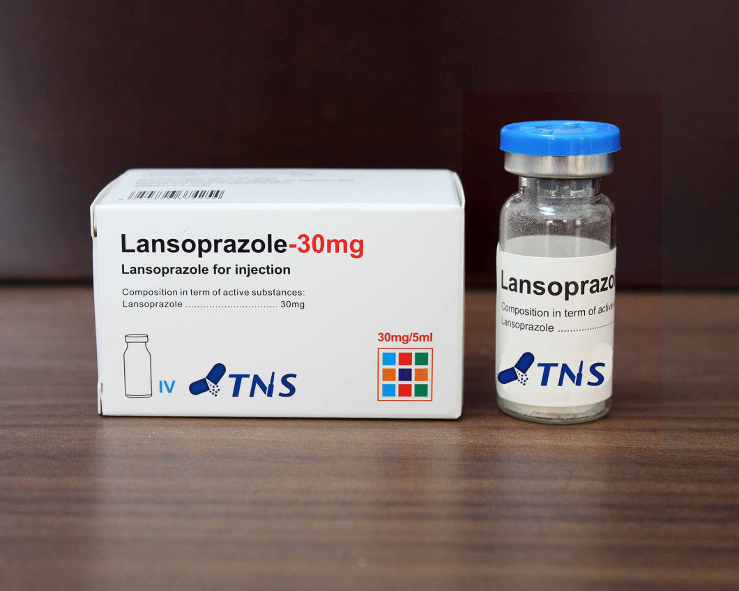 Finished Drugs Lansoprazole for Injection 30mg with GMP