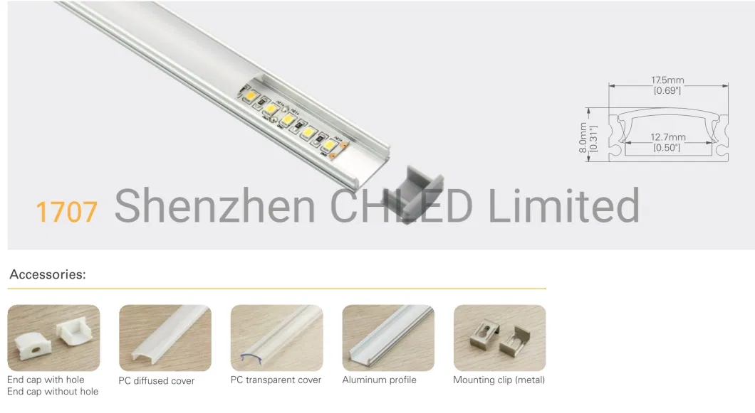 Flexible DC12V/24V LED Strip Light with Aluminum Rigid LED Lightbar