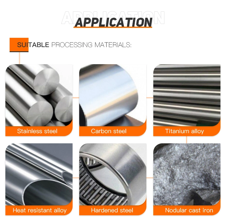 China HRC45 55 60 65 Carbide Round Bar Raw Material for Stainless Steel Aluminum and Alloy