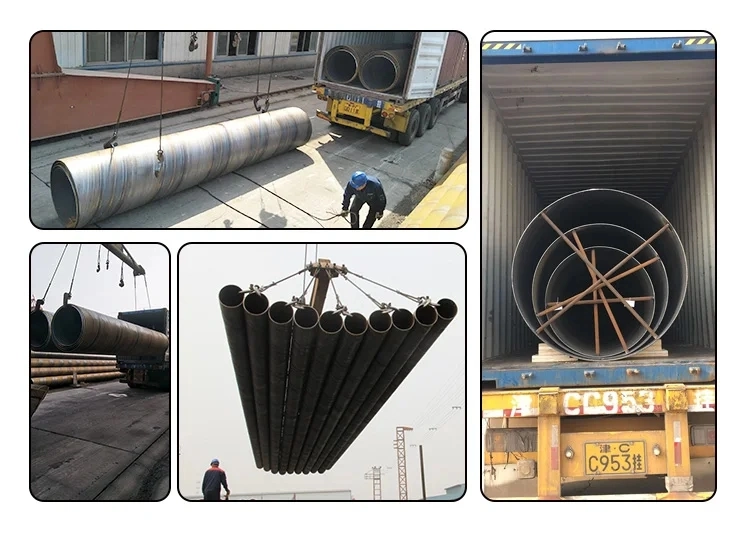 Welded Steel Hollow Section Pipe Round Shape Structural Tubes Manufacturer