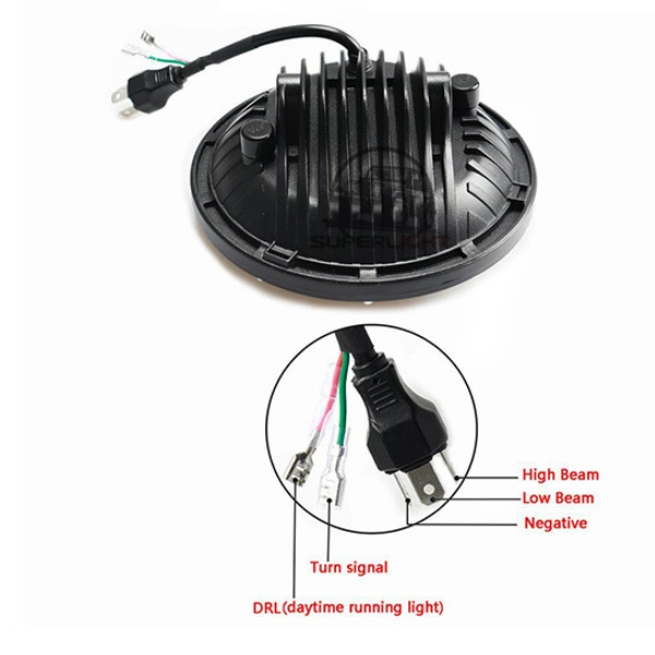 7inch Round Jeep Headlight