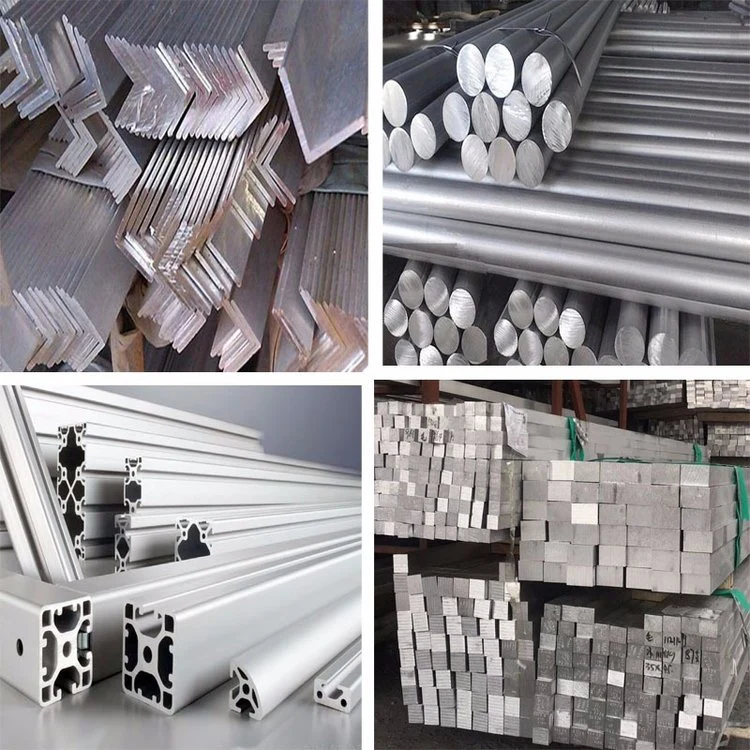 Cutting Size 2024 6061 6082 7075 4032 5083 7175 7075 6061 Aluminum Round Bar Aluminum Rod Price Aluminum Flat Bar