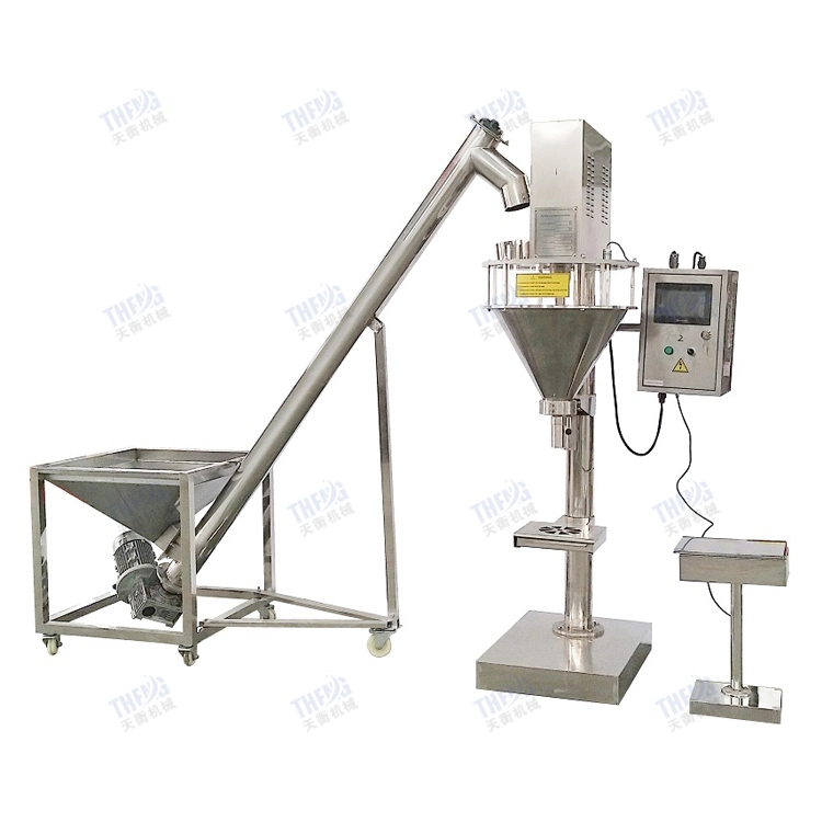 Milk Masala Chili Spices Powder Packing Machine 25kg Form Fill Powder Machine