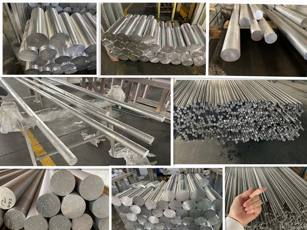 2022 Hot Sale Large Diameter 6005 6010 6061 6063 6066 6070 6463 6A02 Aluminum Bar Round Rod for Construction Materials