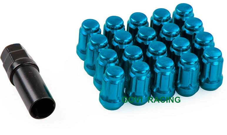 M12X1.5cm 20+1 Car Wheel Lug Nuts Bolts with Aluminum Alloy