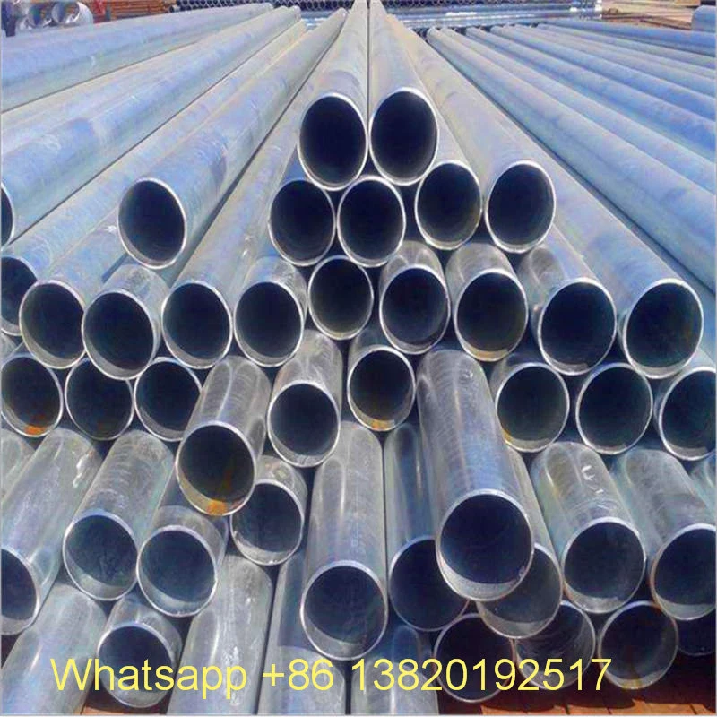 Greenhouse Hot Dipped Galvanized Tube Pipes with Round / Square / Oval Shape