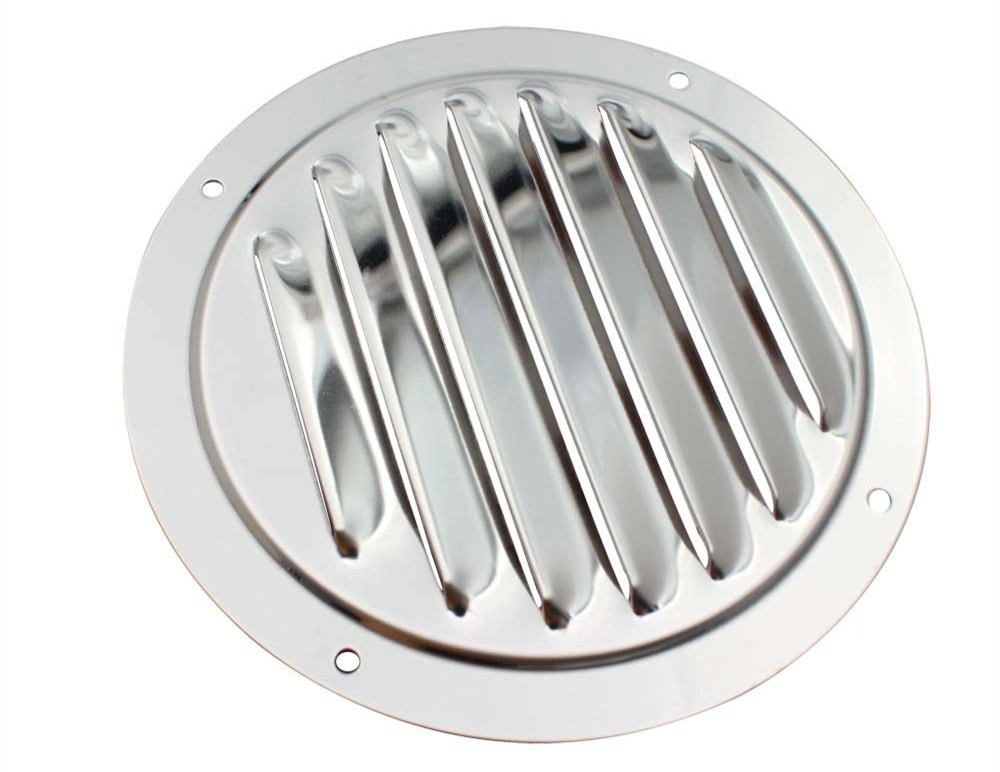 Stainless Steel 316 Circular Ventilation Plate Exhaust Port Ventilation Plate Louver Air Outlet