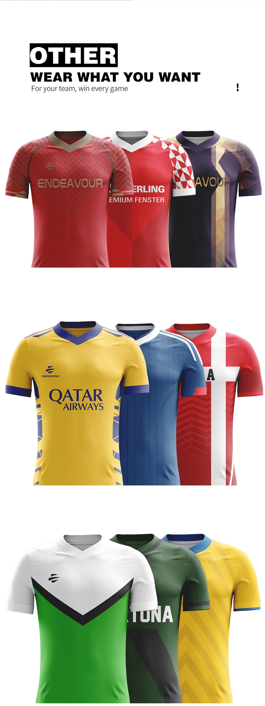 Custom Football Shirt Maker Soccer Jersey China Manufacture Design Your Own Soccer Jersey