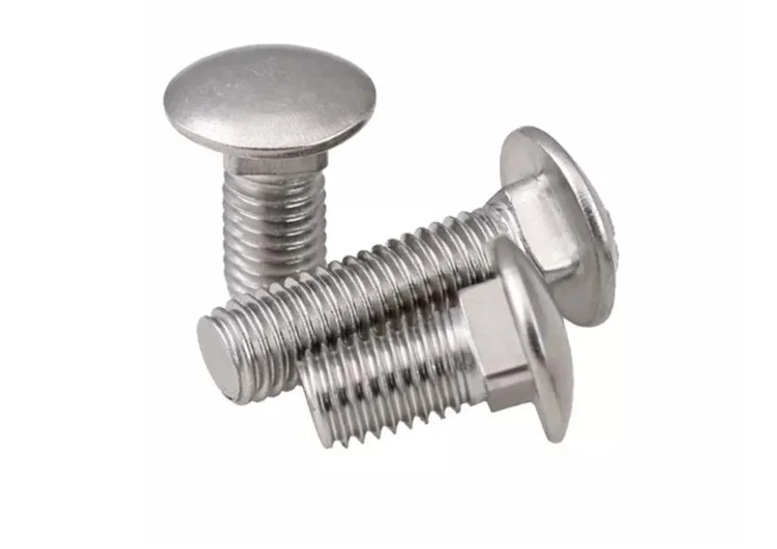 SS304 Carriage Bolt Half Round Head Square Bolt