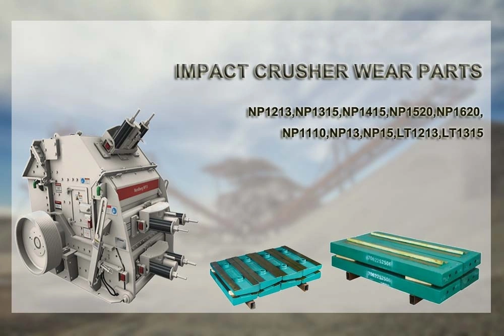 Impact Crusher Replacement High Chrome Blow Bar Apply for Ci234 Crushing Station