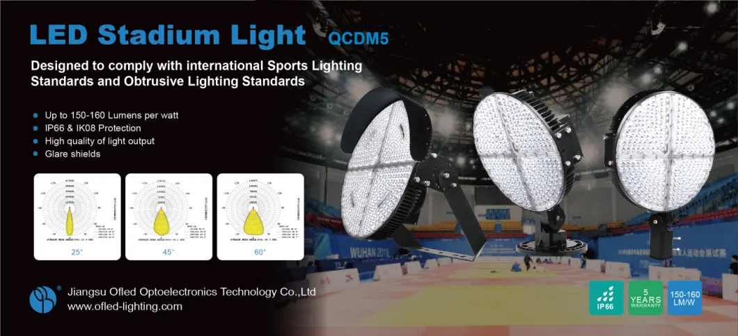 Stadium Sports Light Round Flood Light for Soccer Court