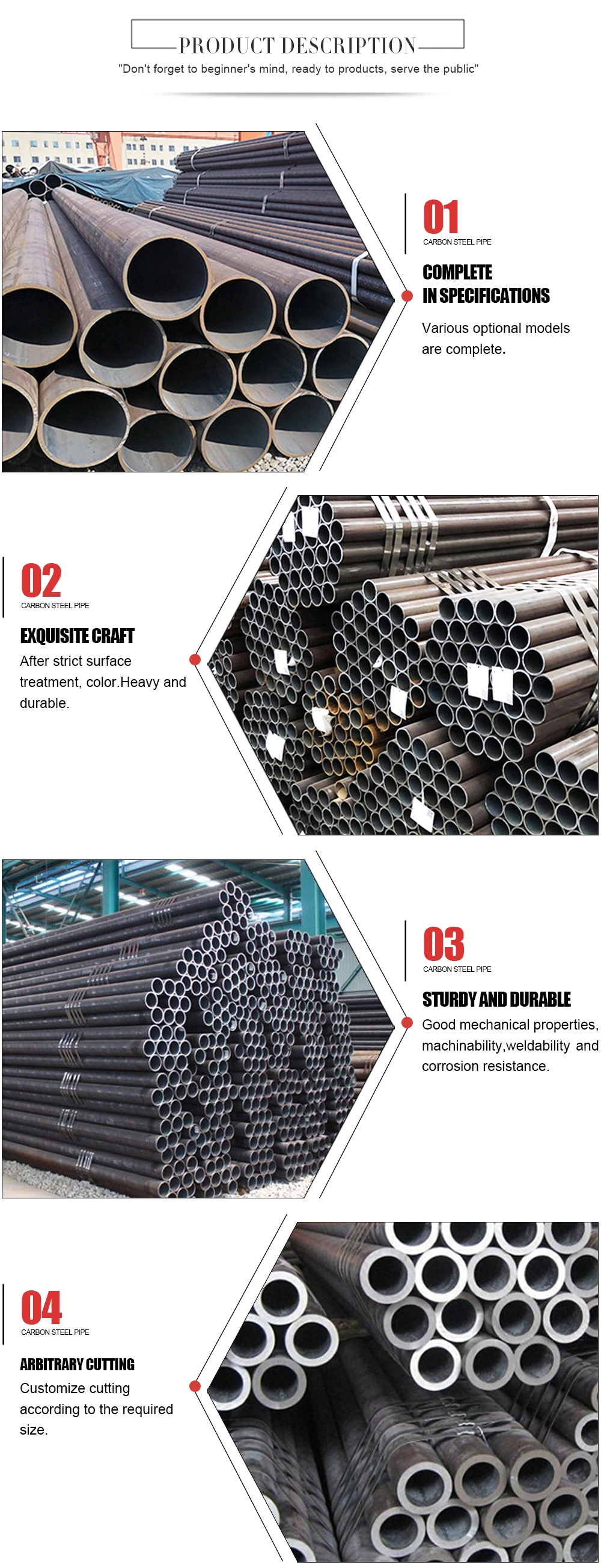 Alloy Pipes Carbon Steel P91 Alloy Steel High Quality Seamless