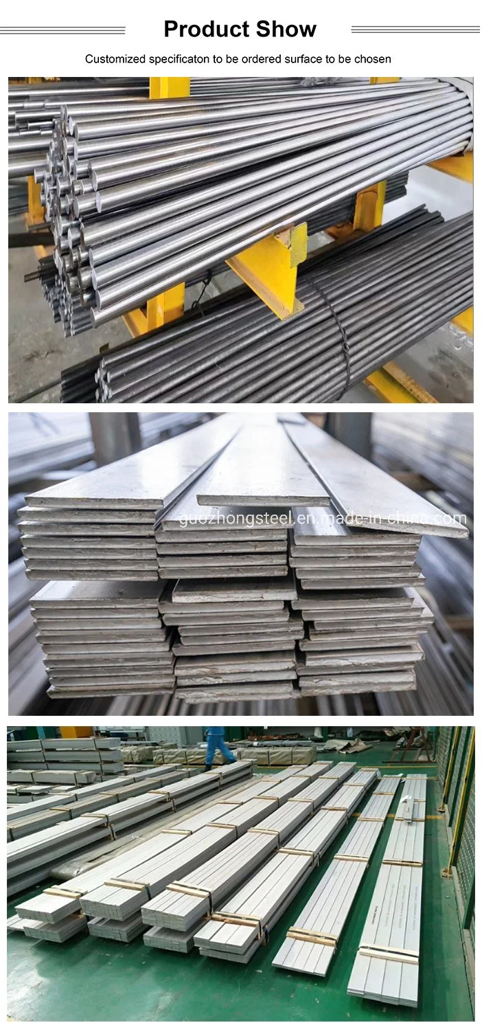 High Quality 304 316 Stainless Steel Bar Round/Flat Steel