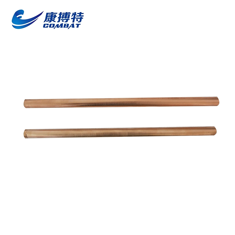 From 0.5mm-150mm Cooper Bar Evaporation Boat W70 Tungsten Copper Round Rod