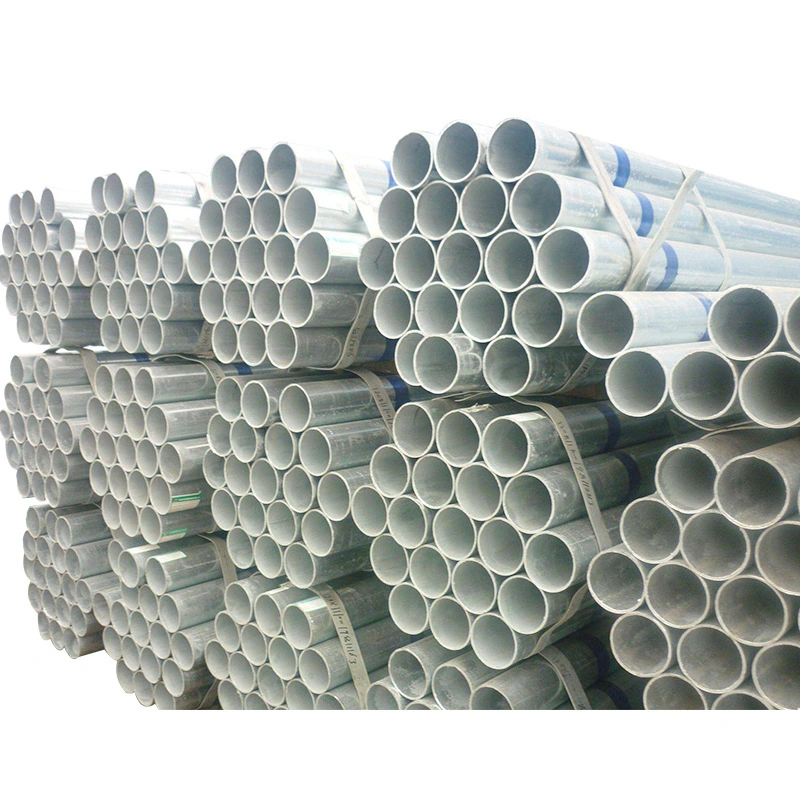 Factory Supply Q235 BS1387 EMT Electrical Metallic Tubing Round Galvanized Steel Pipe