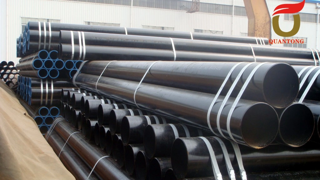 En 10210 Q295A/B Cold Drawn Welded Steel Tube Mild Carbon Steel Pipe