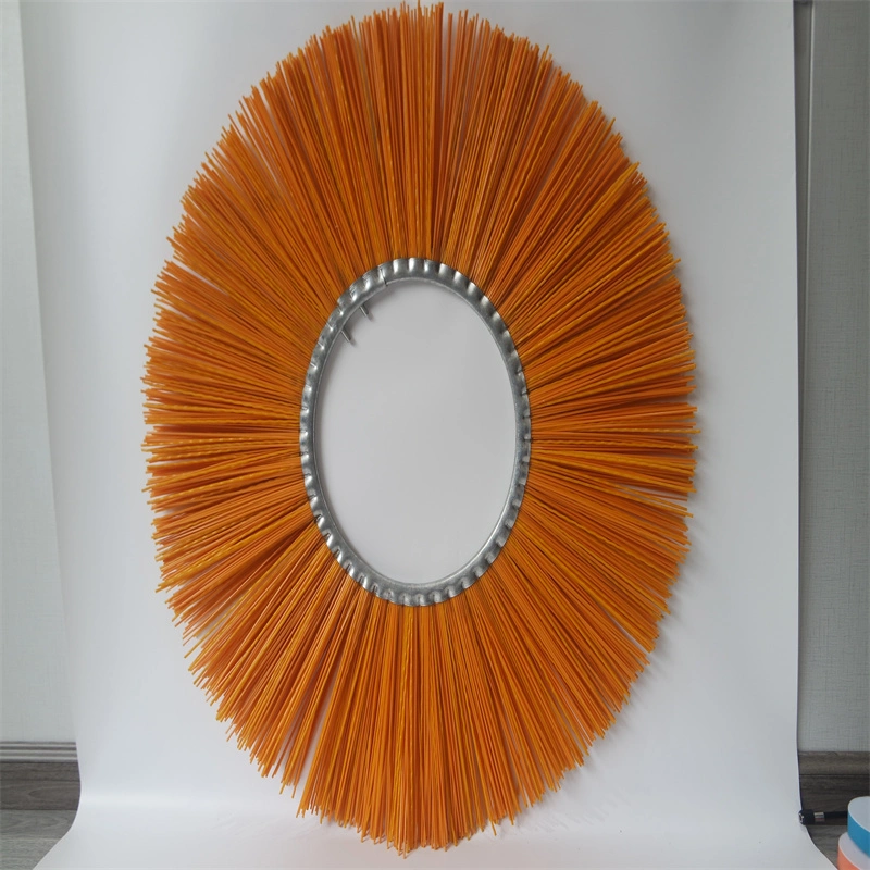 Steel Circular Round Snow Street Sweeping Brush Road Sweeper Brush