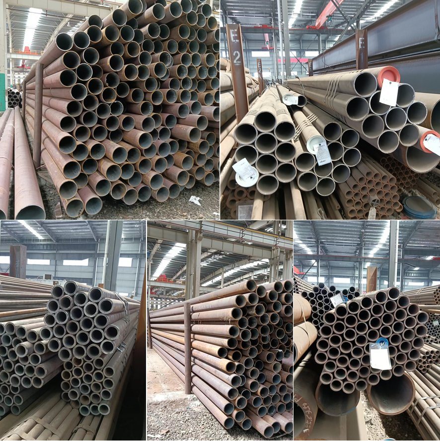 ASTM A500 DIN1626 Round Steel Honed Tube for Liquid Transportation