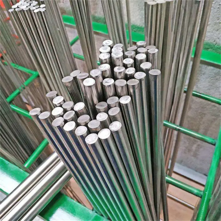 Industrial Metal Supplier Offers a Large Quantity of Cold Rolled 17-7pH, 304 316 Stainless Steel Round Rods From Stock for Wardrobe Round/Corner Cabinets