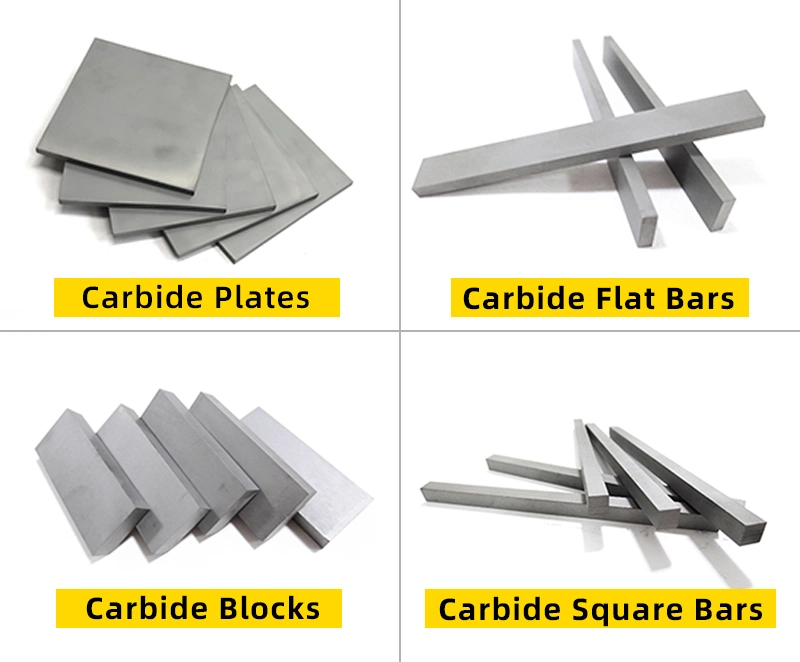 High Wear Resistance Tungsten Carbide Strips Carbide Flat Bar