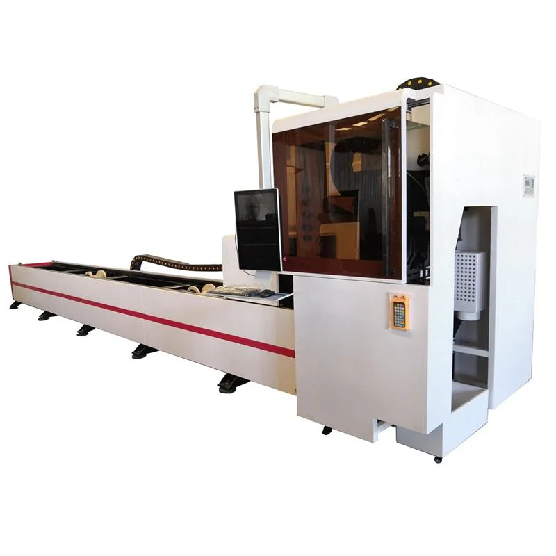 Camel CNC Fiber Laser Round Tube Cutting Machine Ca-8000