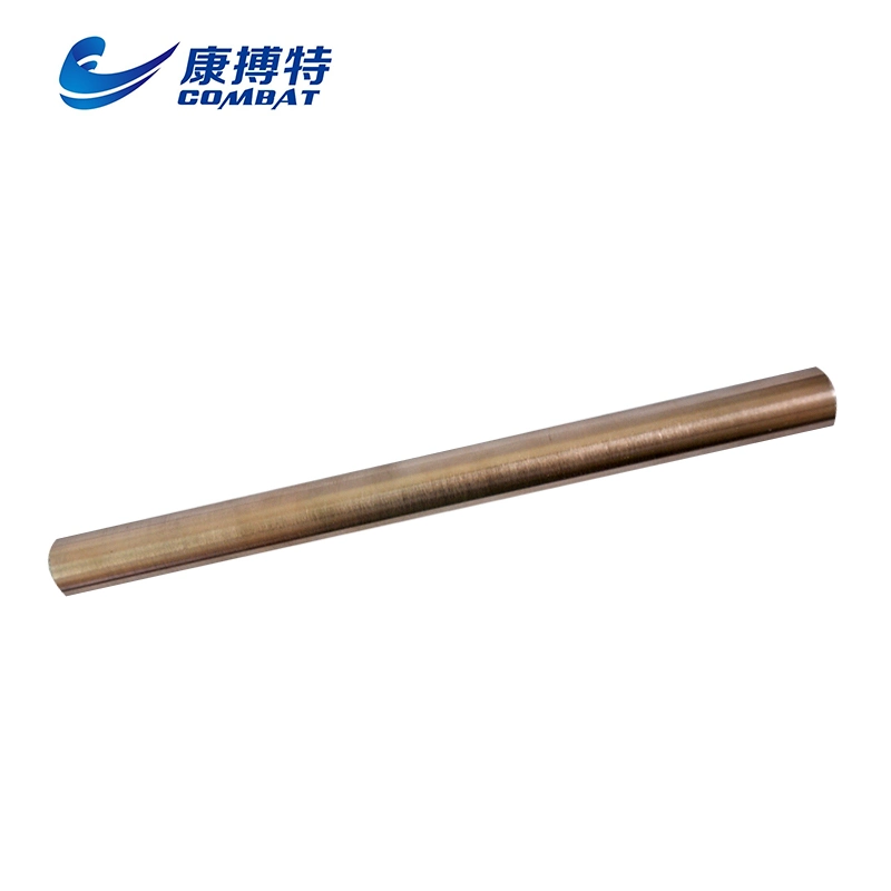 From 0.5mm-150mm Cooper Bar Evaporation Boat W70 Tungsten Copper Round Rod