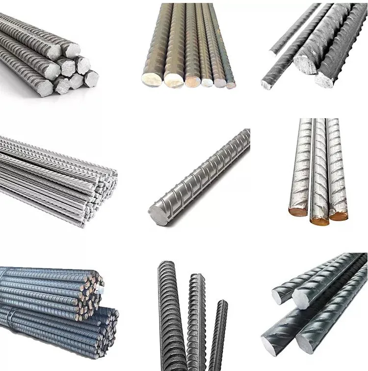 Steel Rebar Deformed Steel Bar Iron Rods for Construction/Concrete/Building Diameter 10mm 12mm 20mm Steel Rebar Price Deformed Bar Iron Rod Mild Steel Rebar