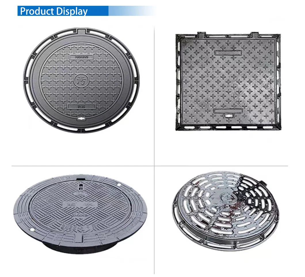 Professional Supplier Ductile Iron Round Manhole Cover