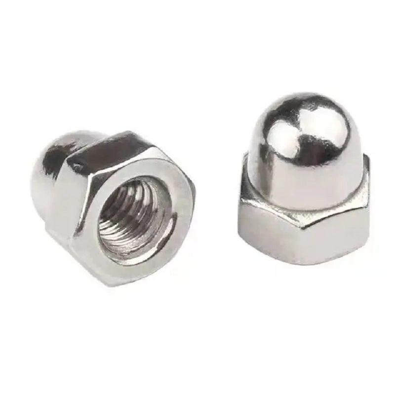 Cap Nut Stainless Steel Nuts Half Round Nut