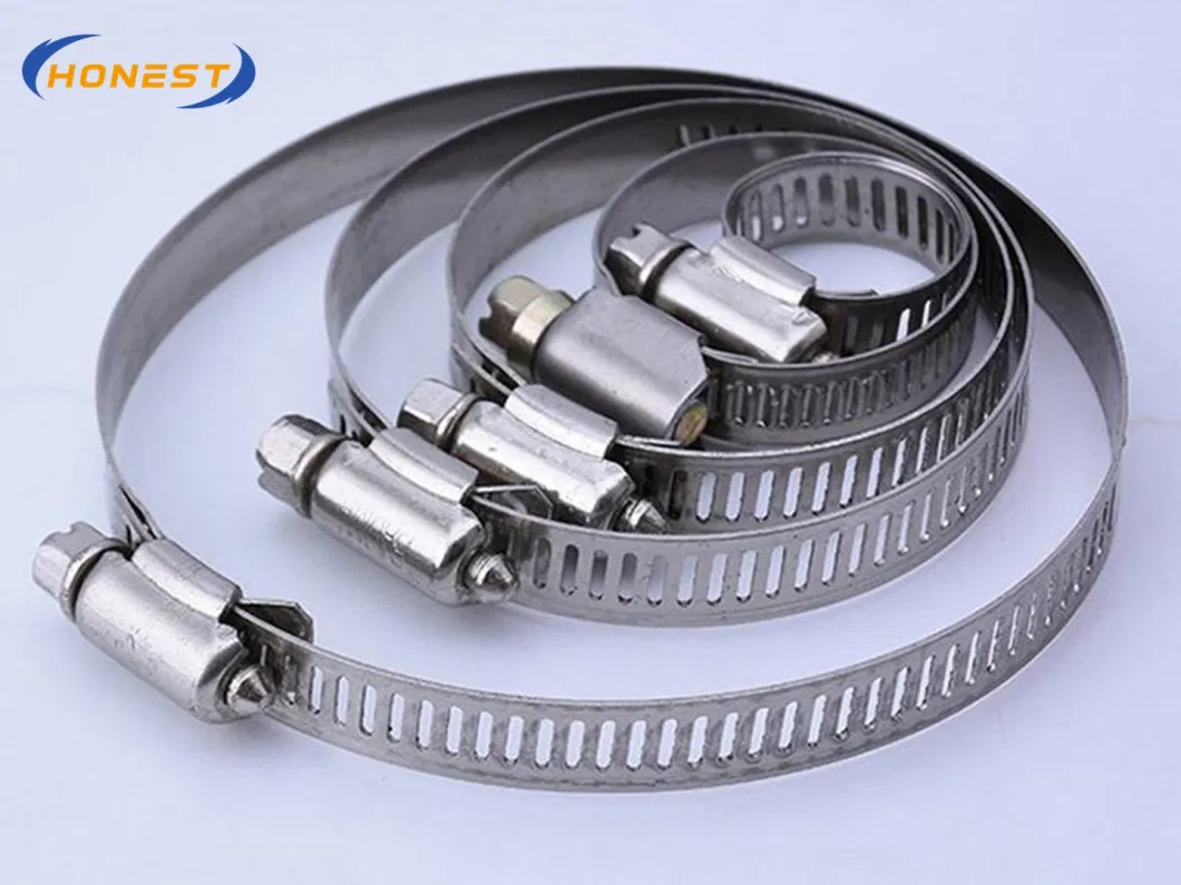 China Factory 12.7mm Band Width W1 American Hose Clamp