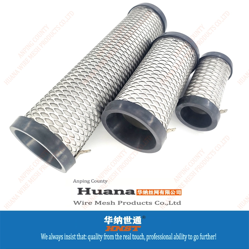 304 316 316L Perforated Metal Wire Mesh Pipe Stainless Steel Tube