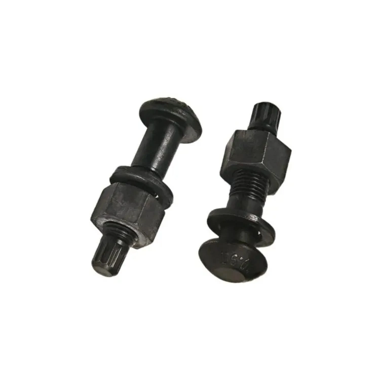 High Strength Steel Structure Torsional Shear Bolts Semi-Round Head Screws