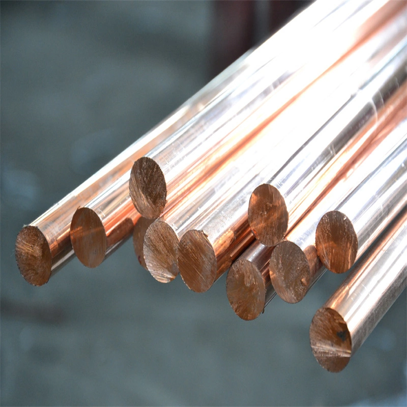 8mm 16mm Pure Red 99.9% Copper Rod Copper Bar