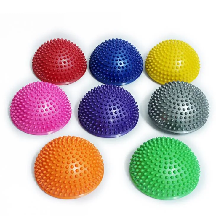 Hot Sale Balance Training Yoga Fitness Muscle Relaxation Semicircular Foot Massage Ball