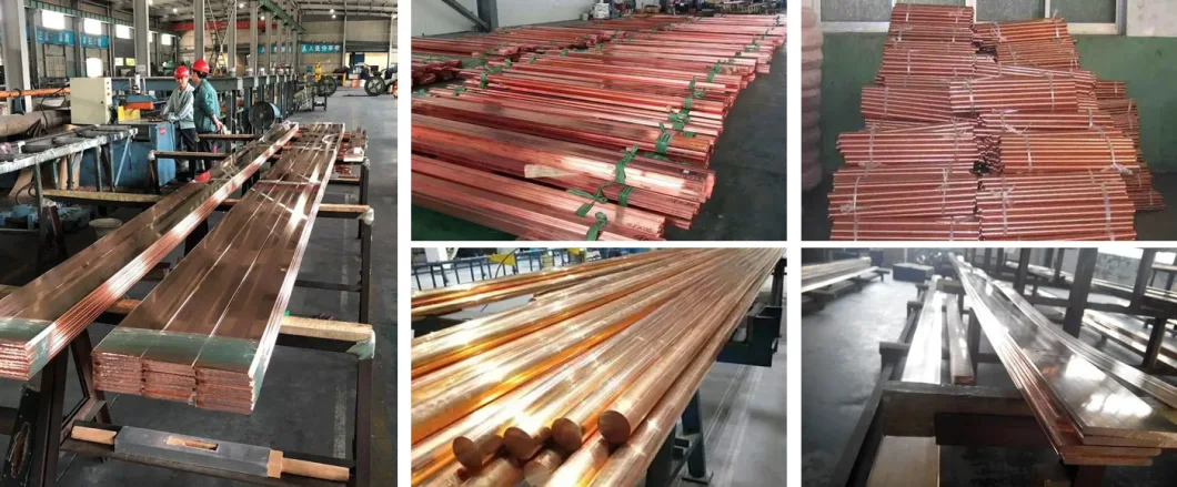 ASTM C38000 C36000 Brass Flat Bar Brass Metal Rod Copper Bars