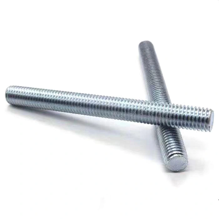 DIN975/976 Ss Carbon Steel Galvanized Zinc Plated HDG Threaded Bar Rod