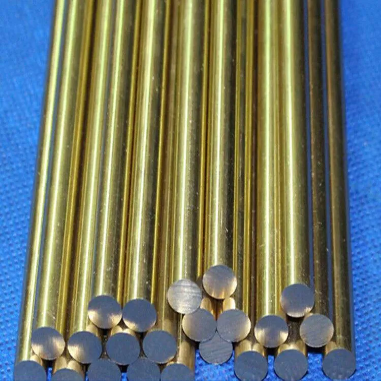 H59/H62 Brass Rod, Fine Brass Rod, Hexagonal Brass Rod Are All Cuttable