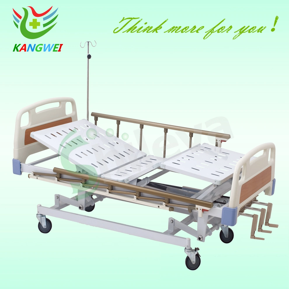 Hospital Furniture Stainless Steel Flat Bed Medical Bed Slv-B4001s