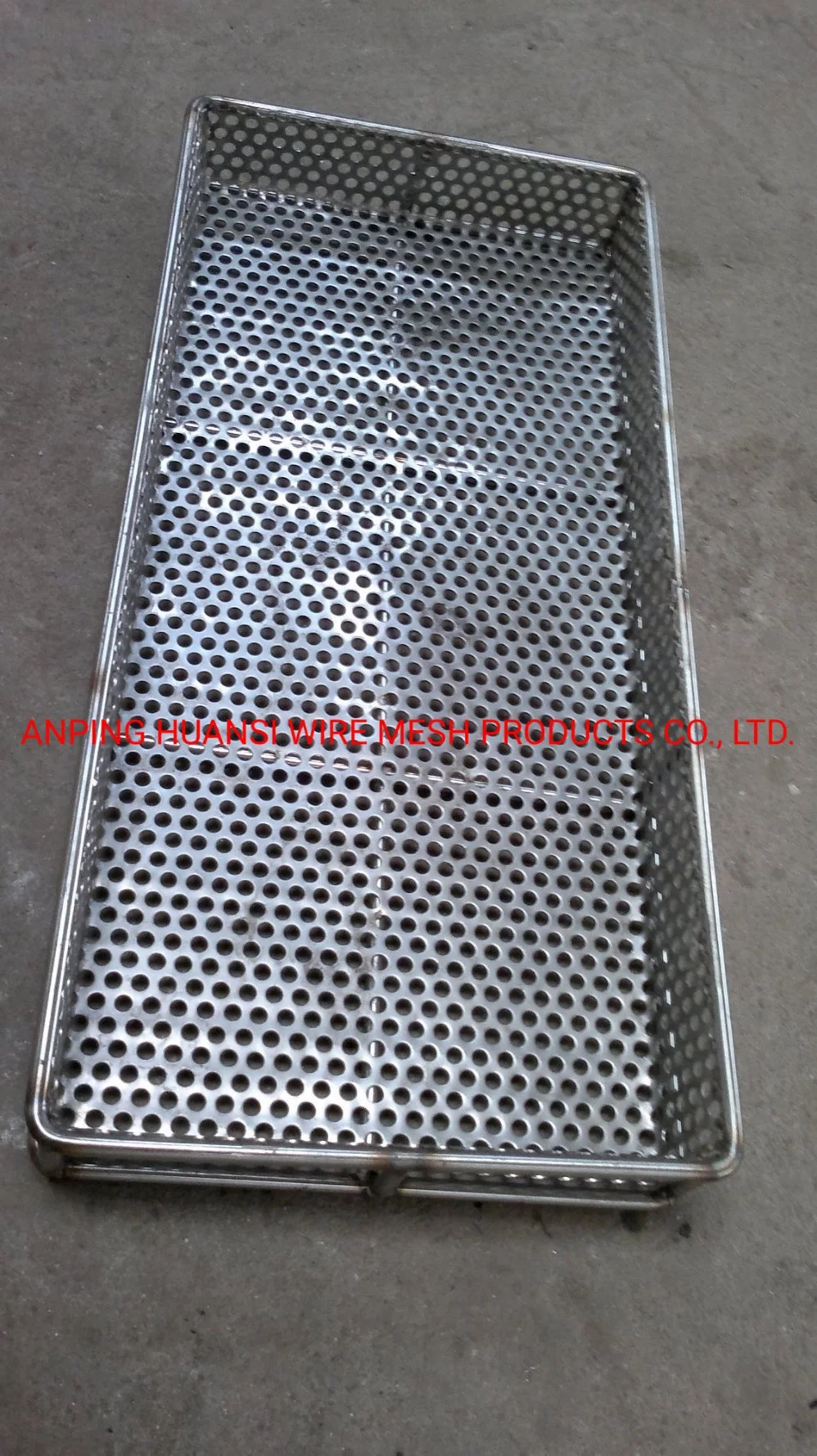 Round Hole Stamped Galvanized Steel Perforated Metal Plate