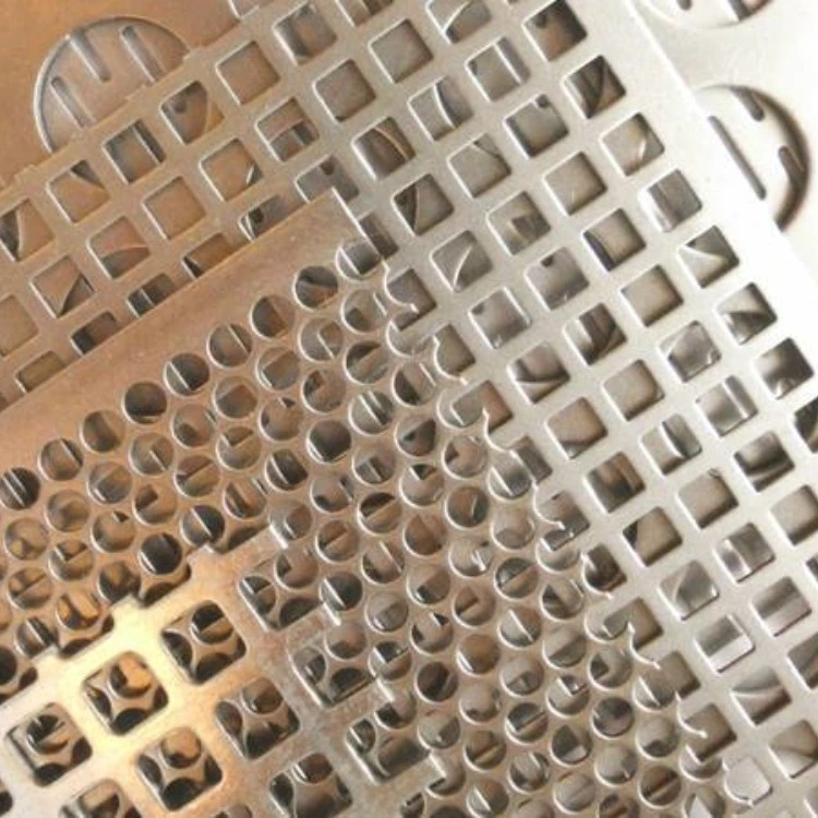 Decorative Micron Punched Hole Metal Mesh Aluminum /Stainless Steel 304 316 Round Hole Perforated Sheet Metal