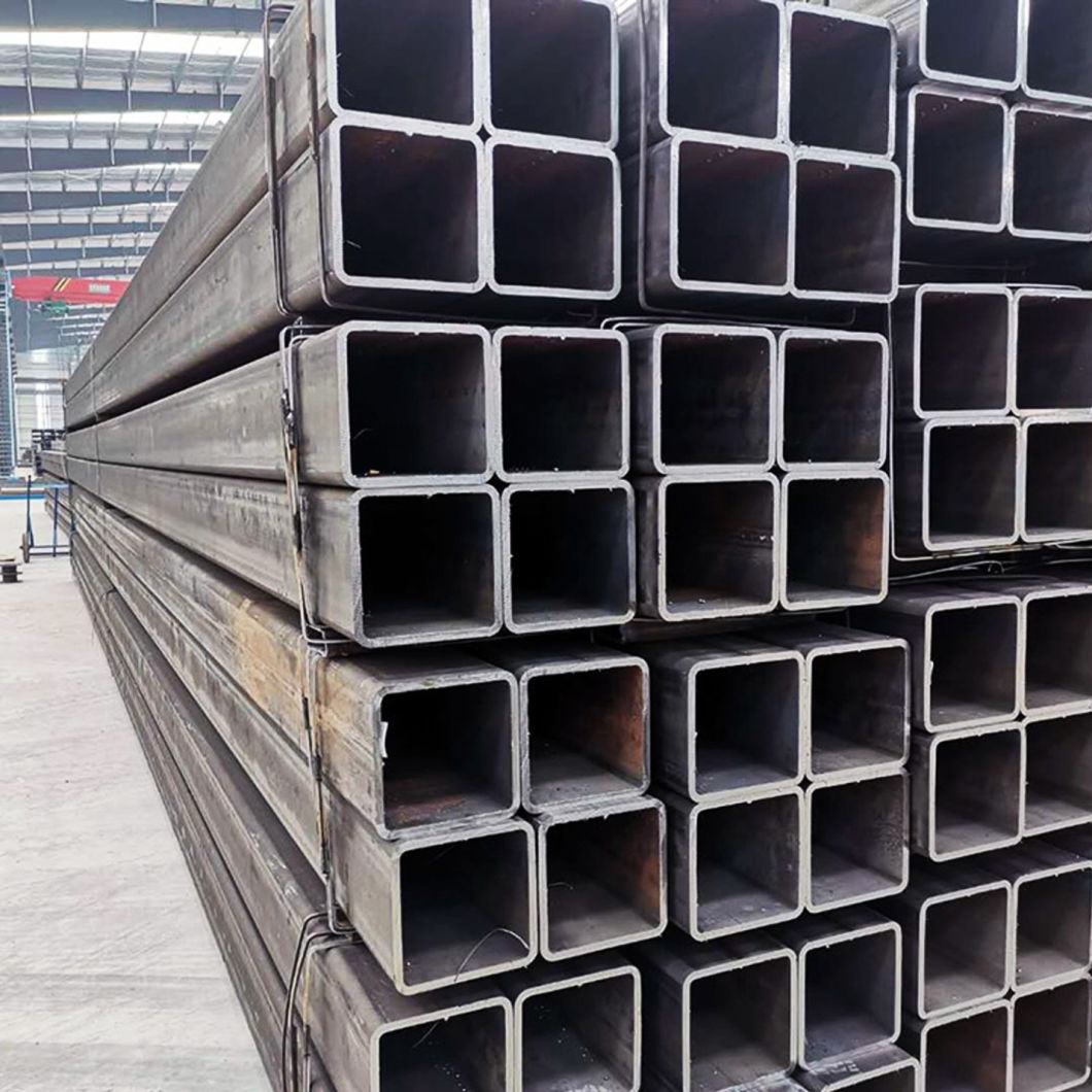 Galvanized Welded Rectangular/Square Steel Pipe/Tube/40X40 75X75 Hollow Section Weight Ms Square Pipe