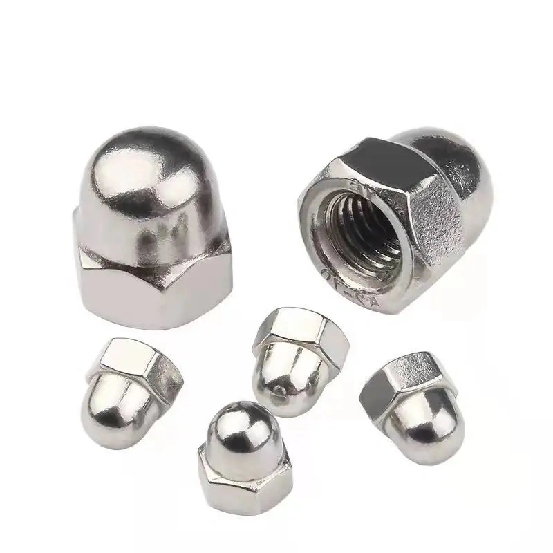 Cap Nut Stainless Steel Nuts Half Round Nut