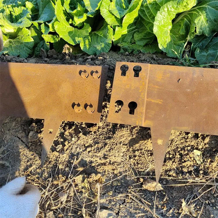 Metal Round Corten Steel Lawn Edging