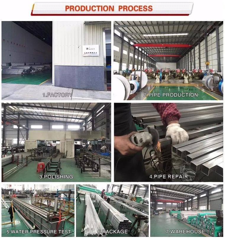 Manufacturer Price Stainless Steel Round Pipe 201 304L 316L 304 Stainless Steel Pipe