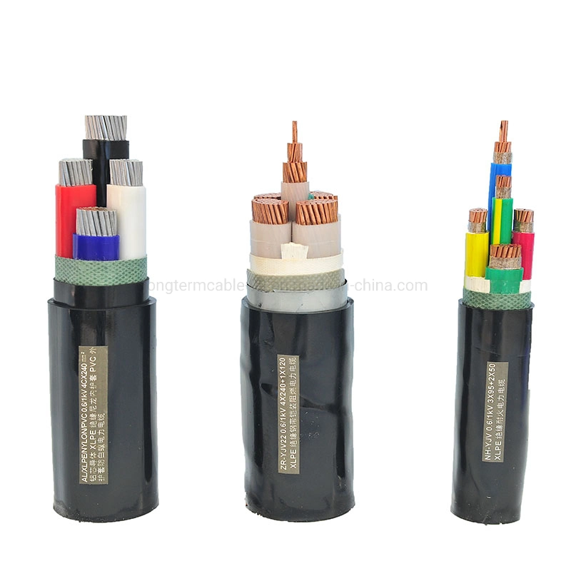 Aluminum Wire Middle Voltage Power Cable Copper Conductor for Power Stations