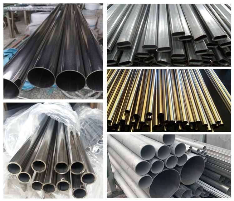 Large Stock 201 304 316 0.2-60mm Diameter Seamless Stainless Steel Round Pipe